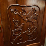 Chinese Style Carved Rosewod Corner Etagere