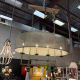 Savoy House "Structure" 4 light Chandelier
