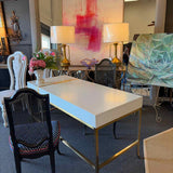Hooker Furniture Cynthia Rowley "Side Stripe" Writing Desk