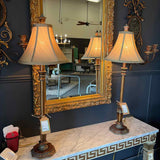Gold Buffet Lamp