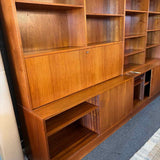 Vintage Mid Century Dammand & Rasmussen Teak Wall Unit