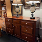 Dark Cherry Finish Dresser