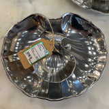 Wilton Armetale Two Piece Shell Tray Set