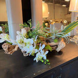 Custom Floral Driftwood Orchid Design