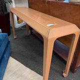 Blonde Finish Console