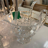 Crystal Gravy Boat with Ladle