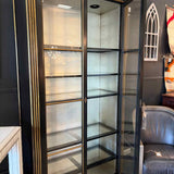 Lillian August for Hickory White "Hayward" Glass Front Curio Cabinet