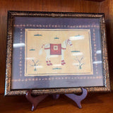 PAIR of Horse & Camel  Framed Art