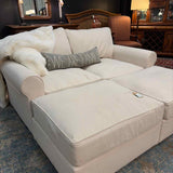 Lovesac Modular Sofa with Ottomans