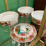Vintage Japanese Porcelain Stacking Box