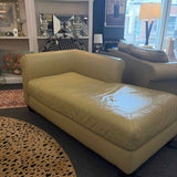 Leather Chaise
