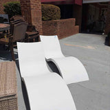 PAIR of Ledge Lounger Chaises