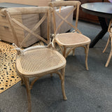 PAIR of Restoration Hardware "Madeleine" Bentwood Style Dining Chairs