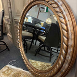 Round Bevelled Mirror