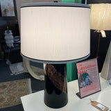 Black and Copper Base Table  Lamp