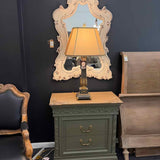 PAIR of French Country Distressed Finish Mirrors