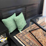 KING Platform Bed with Louvered Headboard