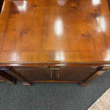 Century Burl Walnut Nightstand