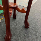 Chinese Carved Rosewood Plant Stand