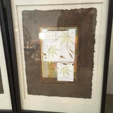 Ethan Allen Japanese Maple Leaf  Framed Art