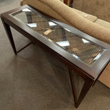 Glass Top Console