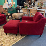 Cindy Crawford "Hanover" Chair & Ottoman