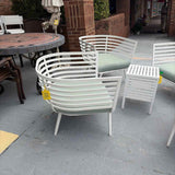 PAIR of Gloster "Vista" Lounge Chairs