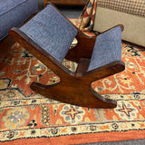 Custom Chair & Ottoman