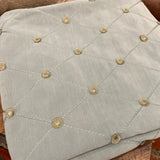 Custom Queen Coverlet with Lumbar Pillow