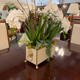 White Orchid Custom Floral Arrangement