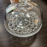 Glass Cake Stand with Cover