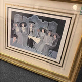 Framed "Les Elegantes" By Annie Retivat