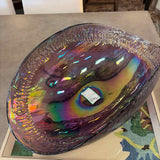 Vintage Purple Glass Murano Bowl