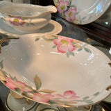 49 Piece Set of Vintage Noritake "Azalea" Porcelain China