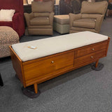 West Elm Mid Century Style Storage Bench