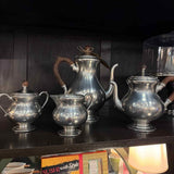 4 Piece Royal Holland Pewter Tea Set