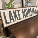 "Lake Norman" Vintage Inspired Sign