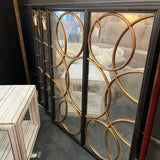 Black and Gold Mirror