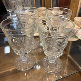 SET of 4 French Goblets