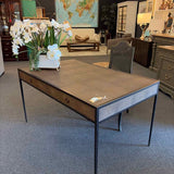 Modern History "Carlton" Shagreen Partner Desk