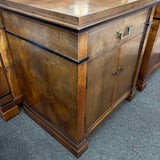 Century Burl Walnut Nightstand