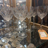 SET of 8 "Wynnewood" Goblets by Waterford