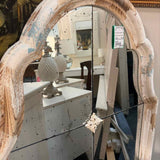 Distressed Finish Arched Mirror