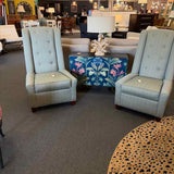 Thomasville High Back Slipper Chair