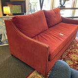 Brick Red Sofa