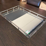 Rectangle Mirrored Tray