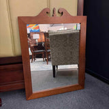 Vintage Federal Style Wood Frame Mirror