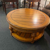 38" Round Thomasville Coffee Table