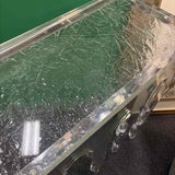 Contemporary Acrylic Console