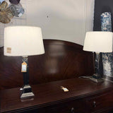 "NEW" Robert Abbey Marble Table Lamp